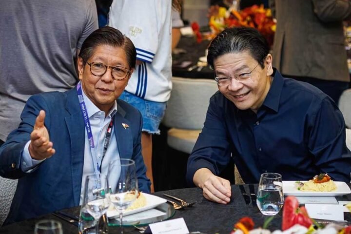 Marcos Meets Singapore Prime Minister Lawrence Wong at the Singapore Grand Prix
